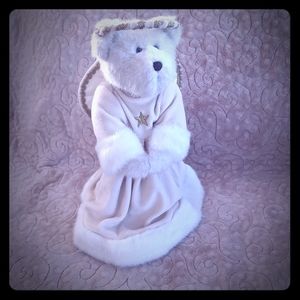 Boyd's Bear Ivory Bear Angel Christmas Tree Topper